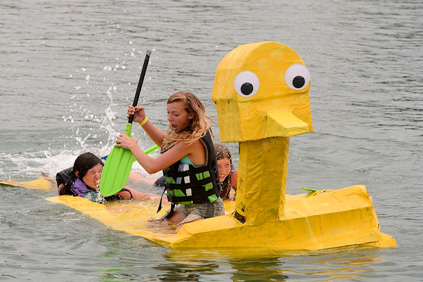 A Cardboard Boat Regatta? — Newbury Town Day