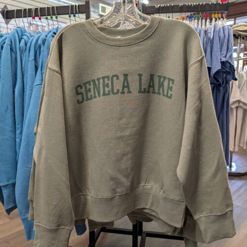 Cropped Seneca Lake Crewneck