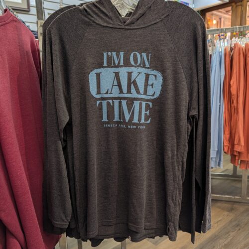 Lake Time Hooded Long Sleeve